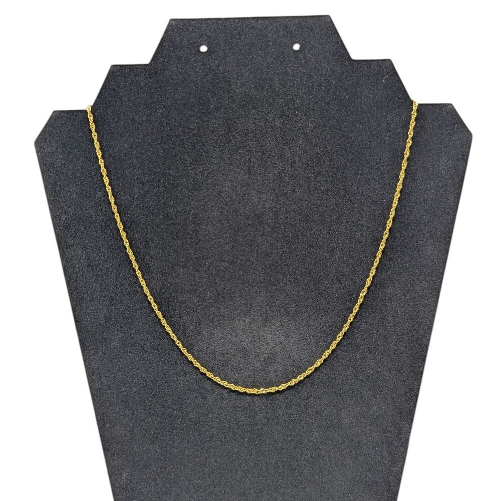 MiLor Italy 14K Yellow Gold Chain Necklace – 20”, 1.43g, Hallmarked